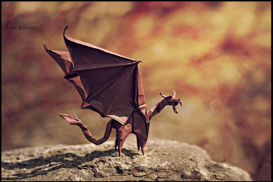 Flame Dragon (Origami)by FoldedWilderness