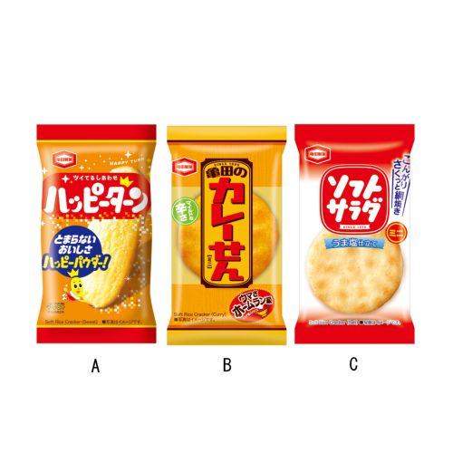 ノベルティ：[お菓子ギフト] 亀田製菓 1枚 おせんべい商品 50袋入