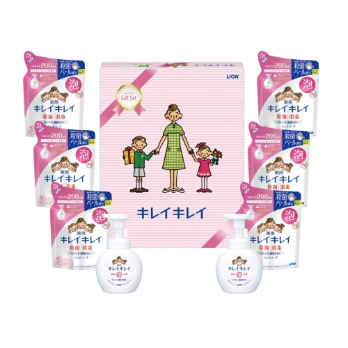 ノベルティ：[洗剤ギフト] ライオン キレイキレイギフトセット