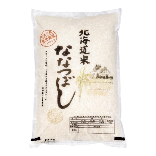 ノベルティ：[お米ギフト] 北海道米 ななつぼし3kg