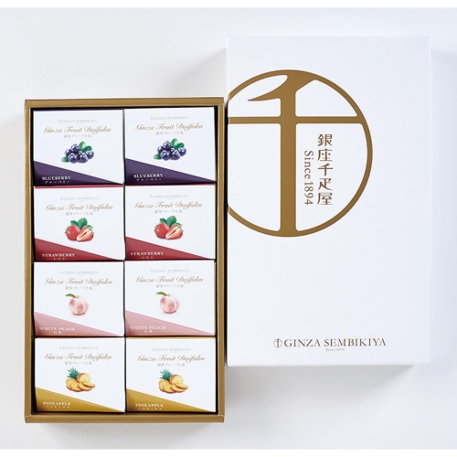 ノベルティ：[お菓子ギフト] 銀座千疋屋 銀座フルーツ大福