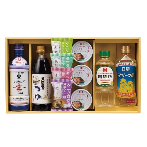 ノベルティ：[調味料ギフト] NEWタニタ監修みそ汁＆厳選調味料ギフト