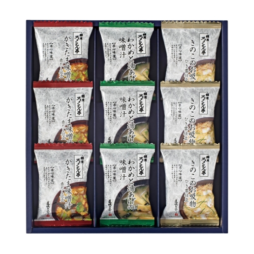 ノベルティ：[食品ギフト] ろくさん亭  道場六三郎  フリーズドライ  ギフト
