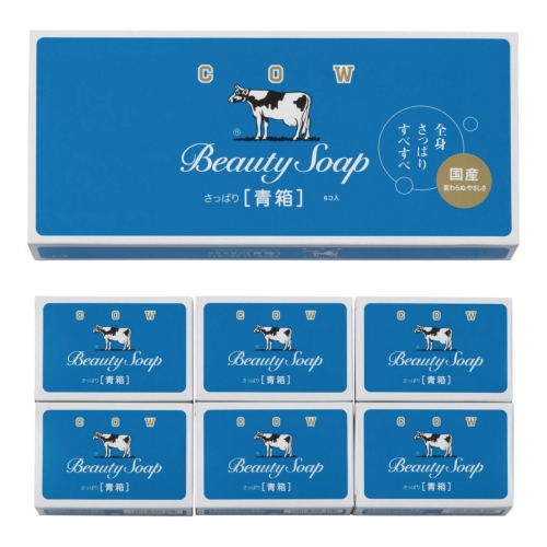ノベルティ：[石鹸ギフト] カウブランド 牛乳石鹸 青箱6コ入