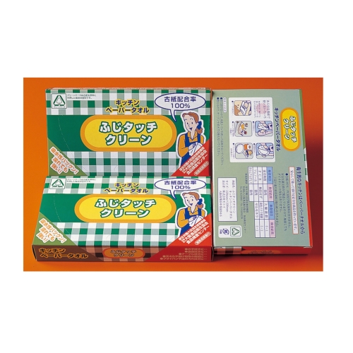 ノベルティ：[粗品（キッチン）] ふじタッチクリーンキッチンペーパータオル 70枚