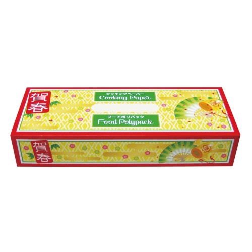 ノベルティ：[正月用品] クッキングペアーセット（賀春）