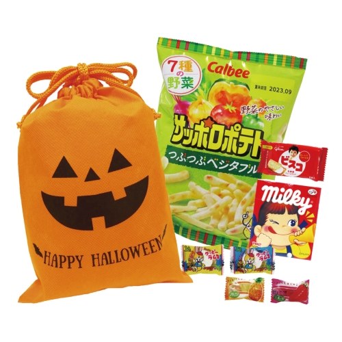 ノベルティ：ハロウィンお菓子巾着  OK50R