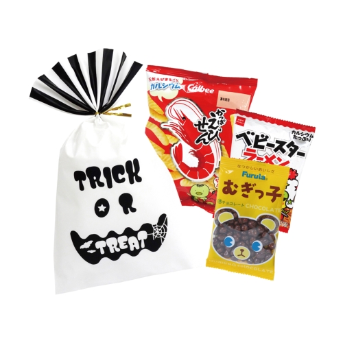 ノベルティ：[ハロウィン] ゴーストお菓子セットOP40