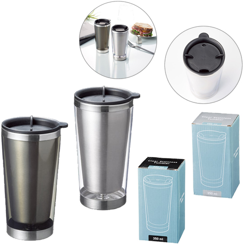 ノベルティ クリアステンレスタンブラー ブラック Mt bk 販促ノベルティ卸売りセンター スマホ版