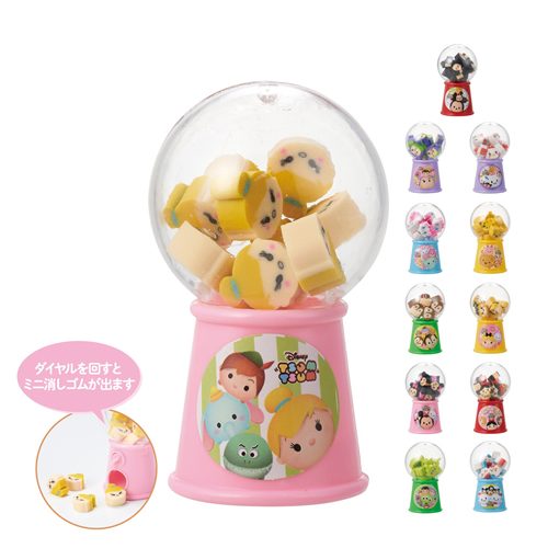 ノベルティ：[お子様文具] キャラクターかわいいガチャ消しゴム