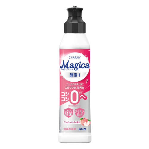 ノベルティ：[洗剤ギフト] チャーミーマジカ220ml 酵素＋フレッシュピーチの香り