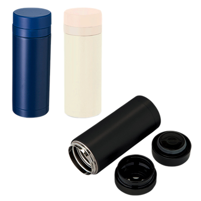ノベルティ アウトレット売切廃盤 スリムサーモステンレスボトル 0ml ネイビー Ts 0843 006 販促ノベルティ卸売りセンター