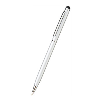 ノベルティ：タッチペン付メタルスリムペン　