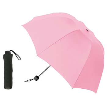 ノベルティ：[折りたたみ傘] 深張UV折りたたみ傘