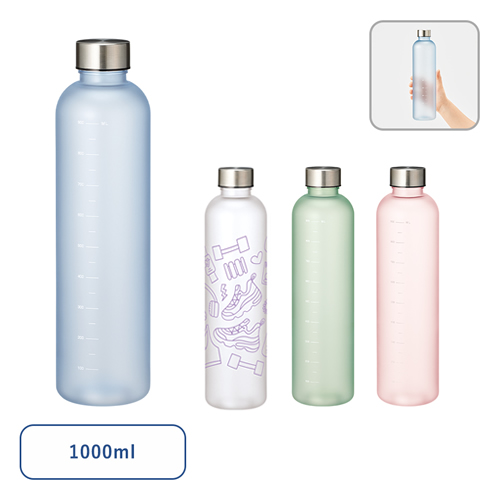 ノベルティ：目盛り付フロストボトル1000ml