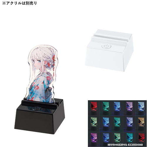 ノベルティ：ライティングスタンドコンパクト スクエア（アクリル板対応）