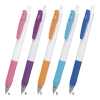 ノベルティ：[ボールペン] ゼブラ サラサクリップ ホワイト軸0.5（白箱添） B/紫