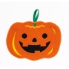 ノベルティ：ハッピーハロウィン  フック付きミニタオル