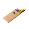 ノベルティ：[お子様文具] ミニ色鉛筆6本セット