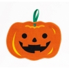 ノベルティ：ハッピーハロウィン  フック付きミニタオル