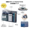 ノベルティ：中身が見えるハードメッシュバッグ