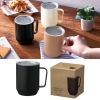 ノベルティ：蓋付き真空ステンレスマグカップ400ml