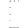 ノベルティ：[のぼり旗] フルカラー印刷 オリジナルのぼり旗（印刷代含む） 白無地