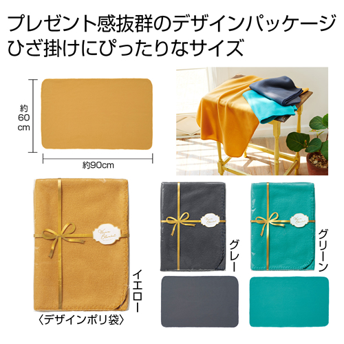 ノベルティ:ウォームブランケット 1枚