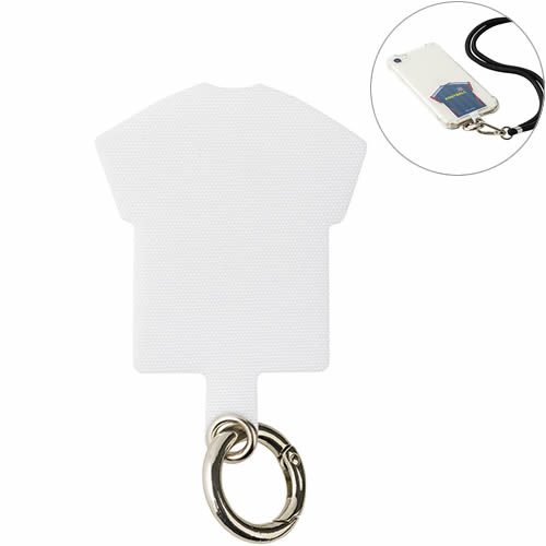 ノベルティ：＜アウトレット売切廃盤＞[スマホグッズ] フォンタブ（Tシャツ型）