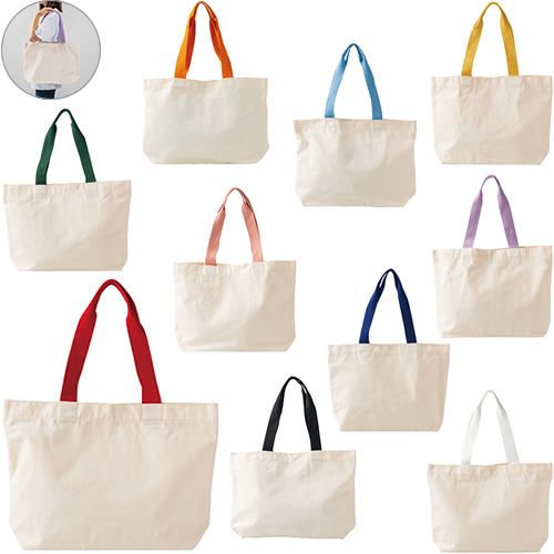 ノベルティ：カラフルハンドルトート