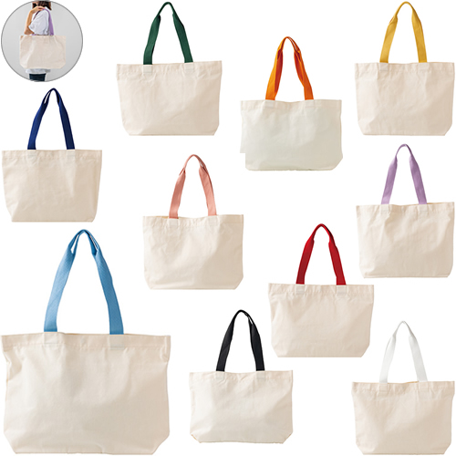 ノベルティ：カラフルハンドルトート