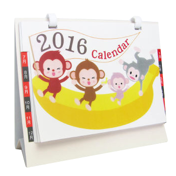 [2016年 卓上カレンダー] 卓上デルタカレンダー 