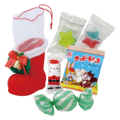 [クリスマスお菓子セット] Xmas お菓子リースブーツWB25