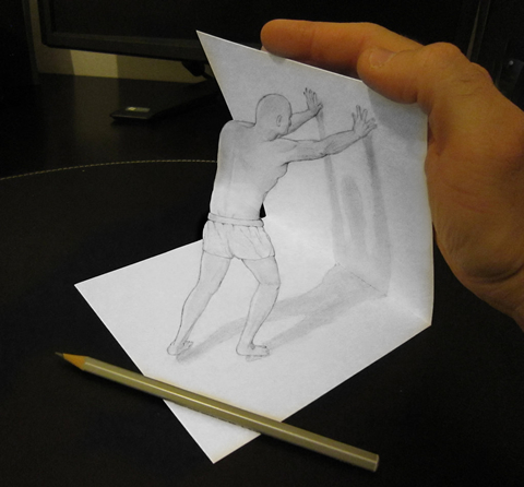 販促レポート 平面なのに３ｄ 立体的なイラストに驚き と話題に