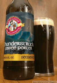 地ビール名:Thunderstruck Coffee Porter