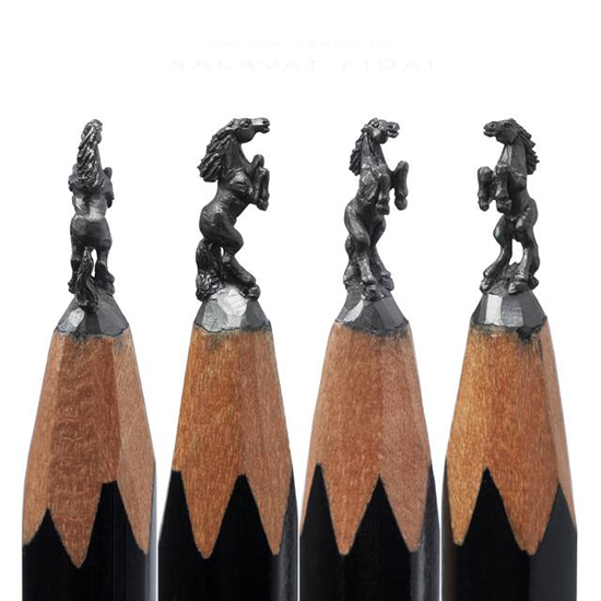＜facebook＞ 鉛筆の芯で表現された精巧過ぎる彫刻
