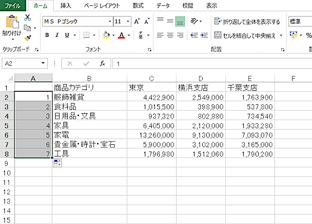 ＜エクセル＞ 1行おきに空白行を一括挿入する便利ワザ