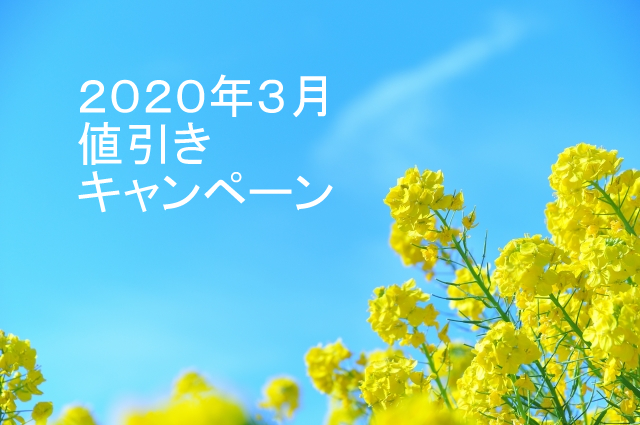 ＜決算セール＞ 新生活を応援するカラフルノベルティ値引き特集／2020年