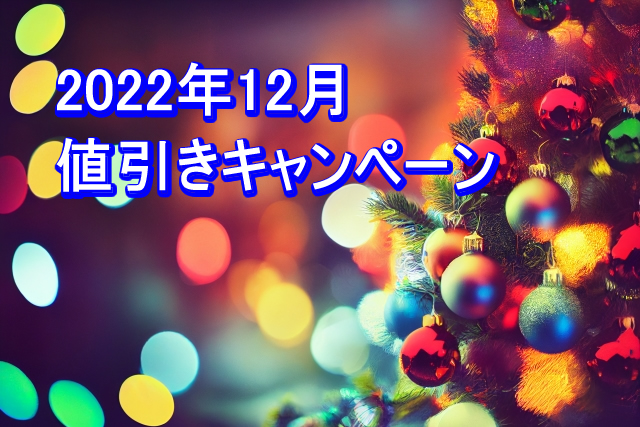 一年の感謝を大還元！2022年「冬ノベルティ」全品値引き